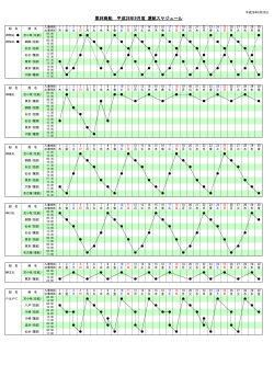 「平成28年9月度運航スケジュール」(PDFファイル