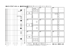 多目的ホール 基本吊り込み図