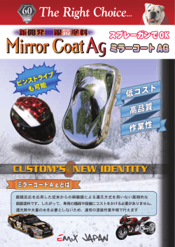 ミラーコートAg表面(ｱｳﾄﾗｲﾝ）