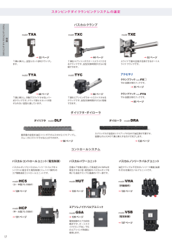 ダイリフタ・ダイローラ コントロールシステム パスカルクランプ スタンピング