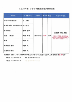 講義名