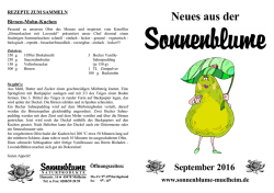 Liebe Kundinnen und Kunden