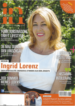 InS&uuml;dtirol - Ingrid Lorenz