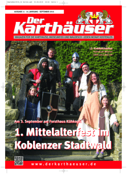 Ausgabe September 2016 ist online!