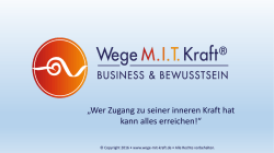Ihr Handout - Business Club Bavaria