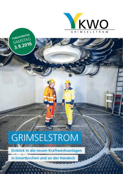 3.9.2016 - Grimselstrom