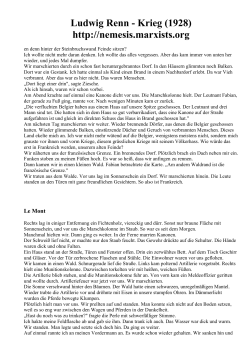 Druckversion - Ludwig Renn