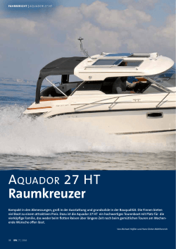Aquador 27 HT