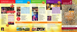 Programm 2017 - Hotel Landsknecht