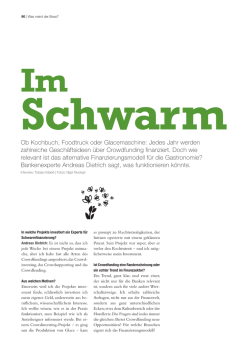 Jedes Jahr werden zahlreiche Gesch&auml;ftsideen &uuml;ber Crowdfunding