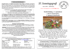 Herzliche Einladung zu den Gottesdiensten an - kath
