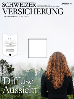 die zukunft der vorsorge