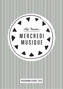 Informationen - Bistrot Chez Marion