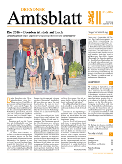 Dresdner Amtsblatt 2016 KW 35
