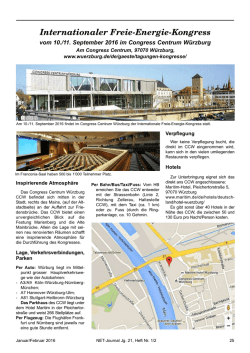 Internationaler Freie-Energie-Kongress