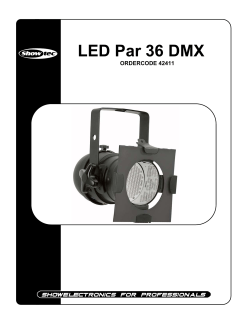 LED Par 36 DMX