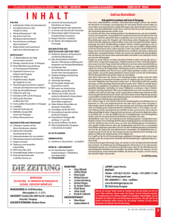 inhalt - Die Zeitung
