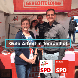 Gute Arbeit in Tempelhof