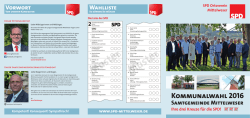 Flyer Samtgemeinde - SPD Ortsverein Mittelweser Kompetent!