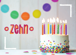 Geburtstag - Immanuel Gemeinde