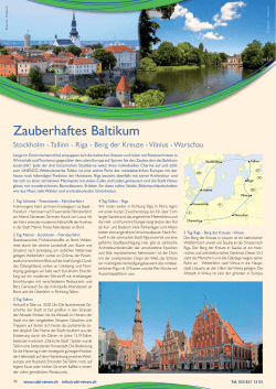 Zauberhaftes Baltikum - Rubi