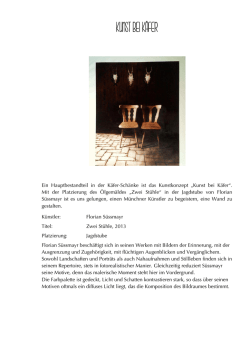 kunst bei käfer - Feinkost Käfer