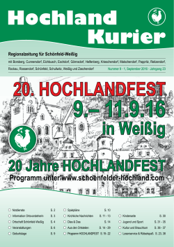 Hochlandkurier September 2016