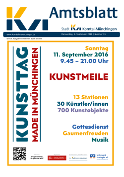 Amtsblatt KW 35/2016 - Korntal