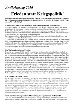 Flugblatt zum Antikriegstag als pdf - (DFG