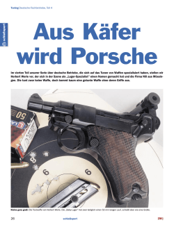 Im vierten Teil unserer Serie &uuml;ber deutsche - waffen