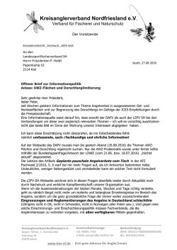 HIER. - Kreisanglerverband Nordfriesland eV