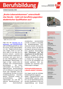 Infoblatt Berufsbildung September 2016