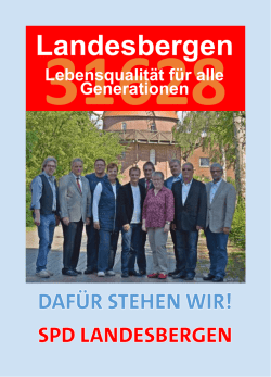 Heft Landesbergen