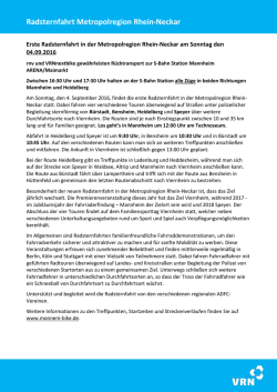 Informationen zur Radsternfahrt