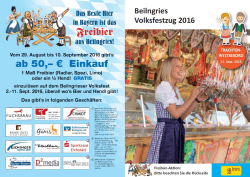 Beteiligten des Volksfestumzugs finden Sie hier (685,0