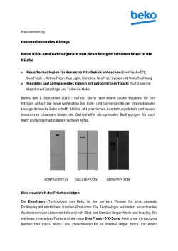 Innovationen des Alltags Neue K&uuml;hl