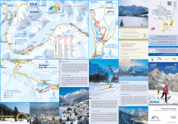 Piantina delle piste di fondo