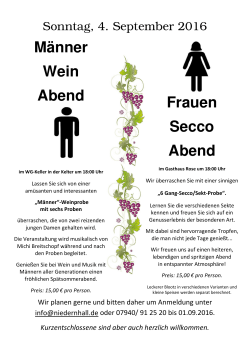 "Männer Frauen Abend 04.09.2016"