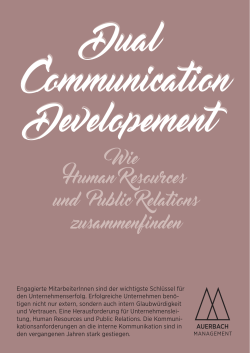 Dual Communication - Dr. Iris Daniela Auerbach