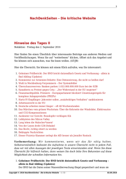 NachDenkSeiten – Die kritische Website