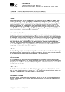 Merkblatt Abstinenzkontrollen (PDF, 1 Seite, 13 KB)