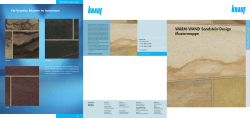 WARM-WAND Sandstein-Design Mustermappe