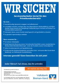Servicemitarbeiter (m/w) - VR