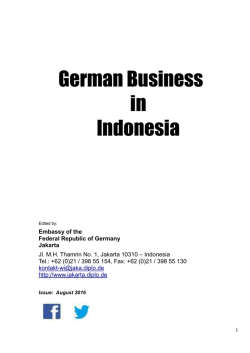 German Business in Indonesia