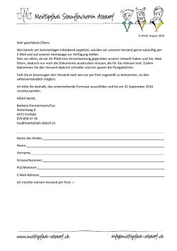 E-Mail-Versand - Meitlipfadi Stauffacherin Altdorf