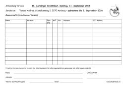 Gruppenanmeldung
