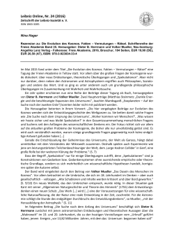 PDF-Download - Leibniz-Sozietät der Wissenschaften zu Berlin eV