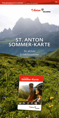 online durchblättern oder downloaden - St. Anton Sommer