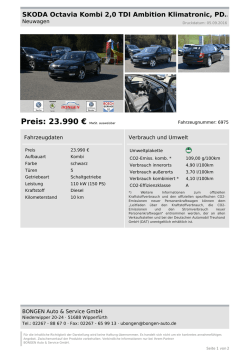 Preis: 23.990 € MwSt. ausweisbar