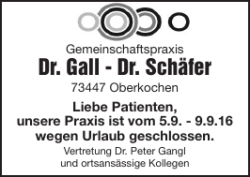 Dr. Gall - Dr. Schäfer
